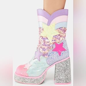 ISO Irregular Choice Ursa Major boots us 9